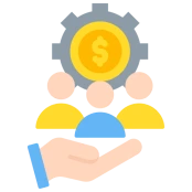 Graphic of customizable commission and compensation plan configuration